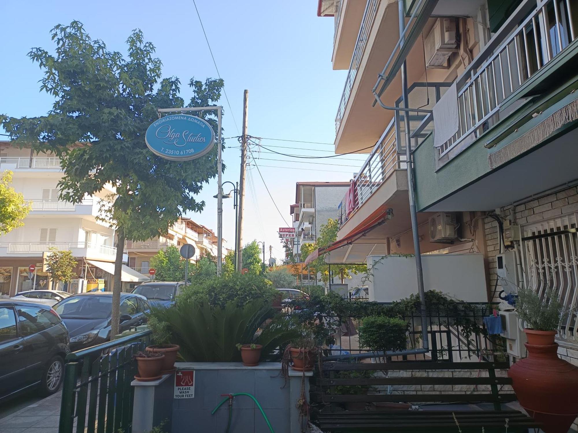 Olga Studios Olympiakí Aktí Exterior foto